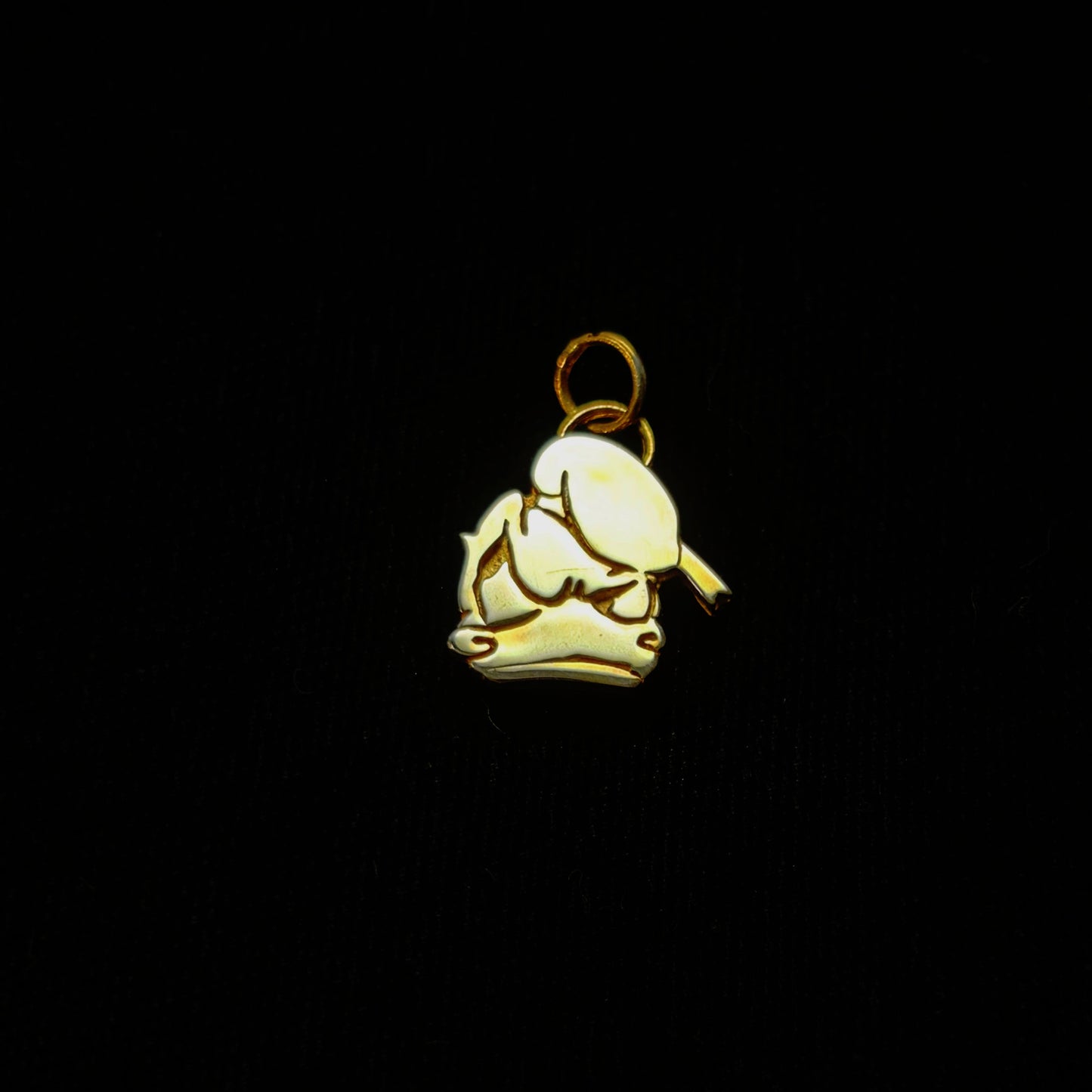 Angry Duck - Gold Tone