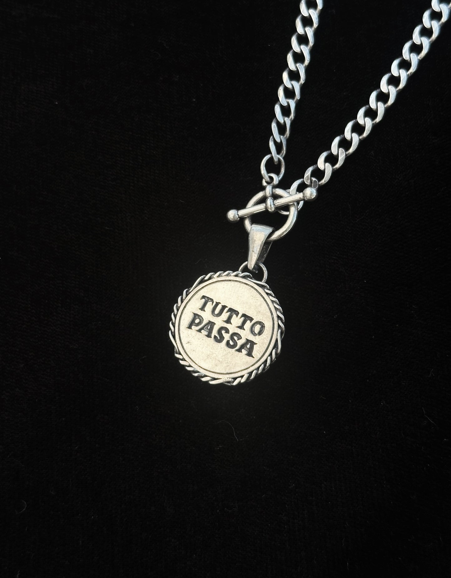 Heavy Medallion Necklace