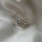 Sterling Silver Smiley Ring