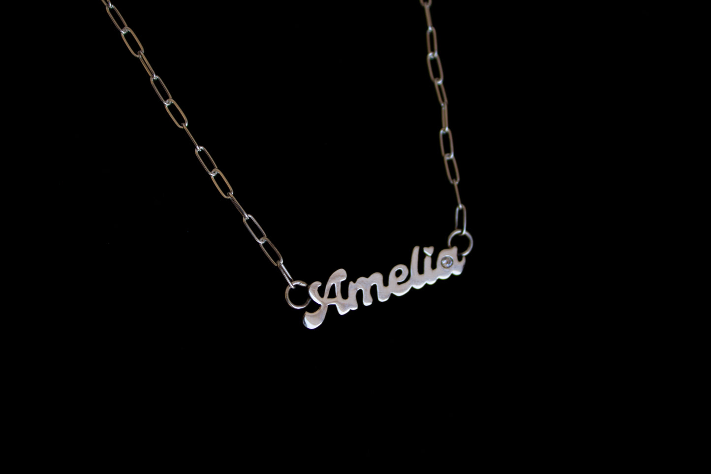 Custom Nameplate Necklace